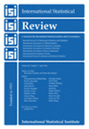 INTERNATIONAL STATISTICAL REVIEW封面